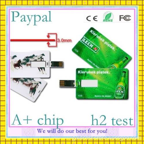 Full Color Printing USB Flash Card (gc-674)